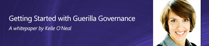 Getting Started with Guerilla Data Governance